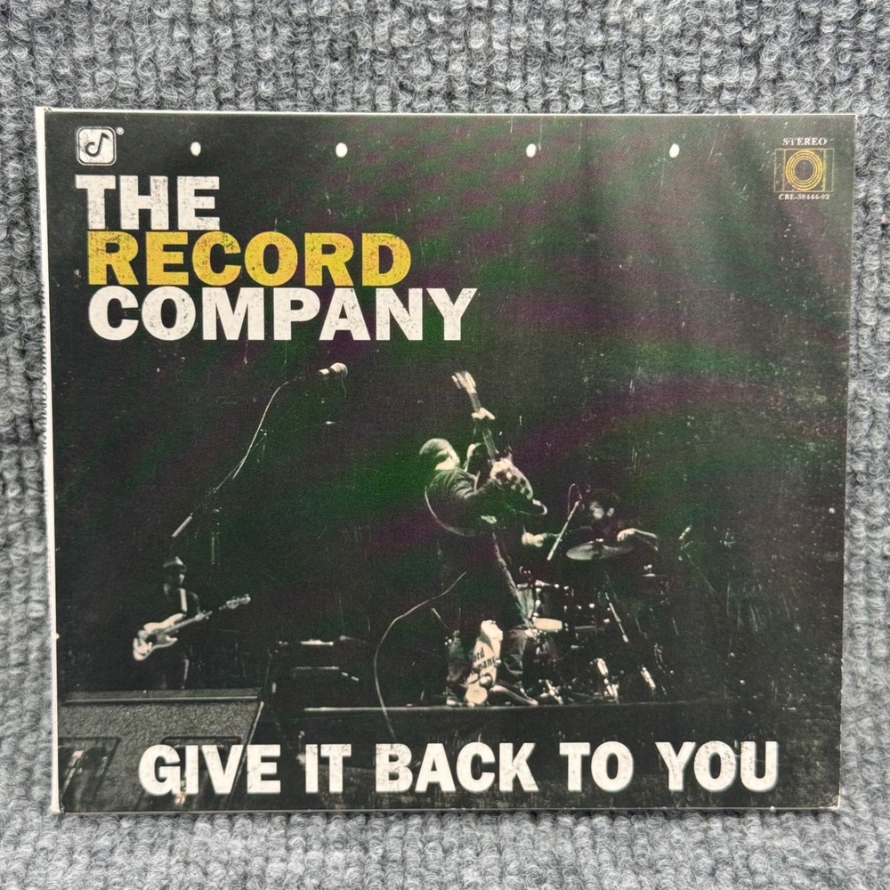 The Record Company Give It Back To You CD 2016 Blues Rock Concord CRE-38444-02